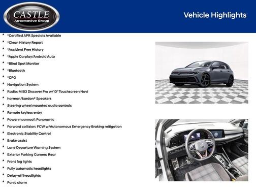 2024 Volkswagen Golf GTI 2.0T SE