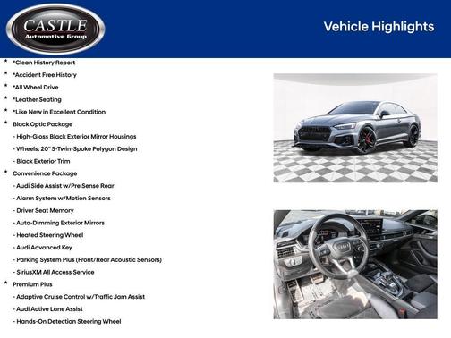 2021 Audi S5 3.0T Premium Plus