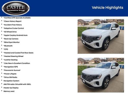 2025 Volkswagen Atlas 2.0T SEL