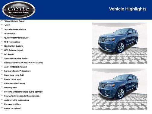 2021 Jeep Grand Cherokee Summit