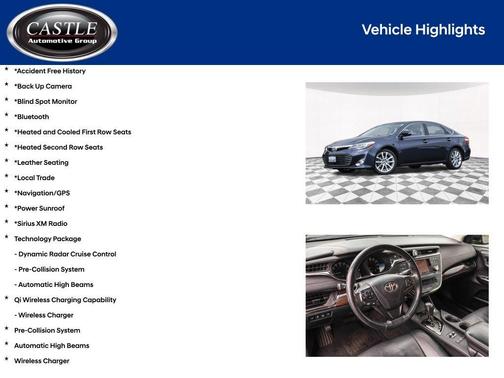 2014 Toyota Avalon Limited