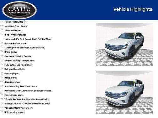 2022 Volkswagen Atlas Cross Sport 3.6L V6 SE w/Technology