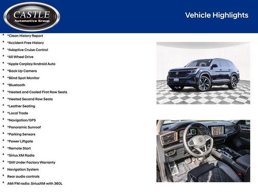 2024 Volkswagen Atlas 2.0T SEL Premium R-Line