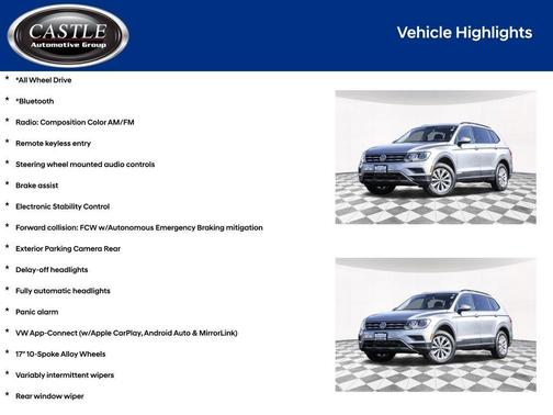 2020 Volkswagen Tiguan 2.0T S