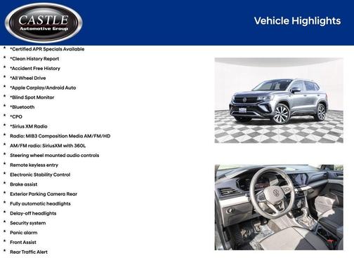 2022 Volkswagen Taos 1.5T SE