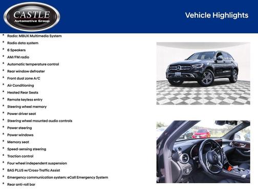 2022 Mercedes-Benz GLC 300 Base 4MATIC