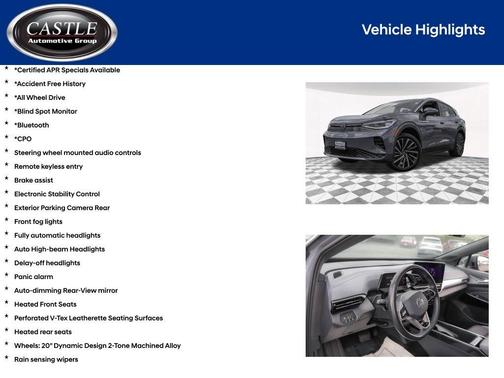 Pure Gray w/ Black Roof 2023 Volkswagen ID.4 Pro S Plus