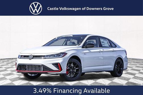 Pure White W/Deep Black Roof 2026 Volkswagen Jetta GLI 2.0T Autobahn