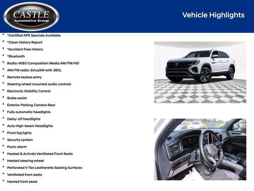 2025 Volkswagen Atlas Cross Sport 2.0T SE