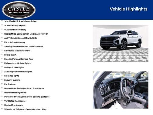 2025 Volkswagen Atlas Cross Sport 2.0T SE