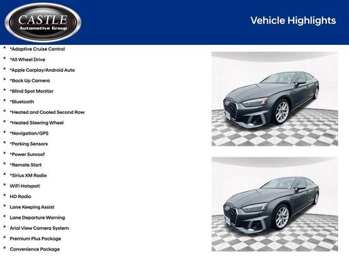 2023 Audi A5 Sportback 45 S Line Premium Plus