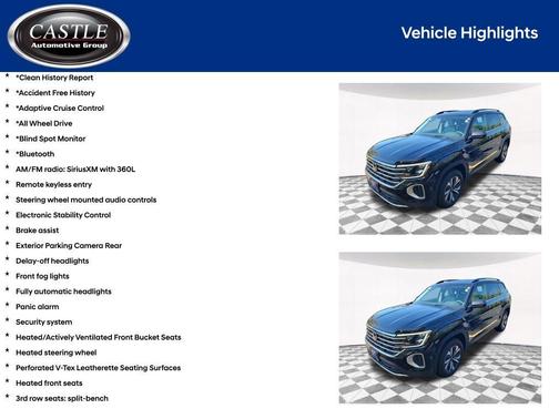 2024 Volkswagen Atlas 2.0T SE