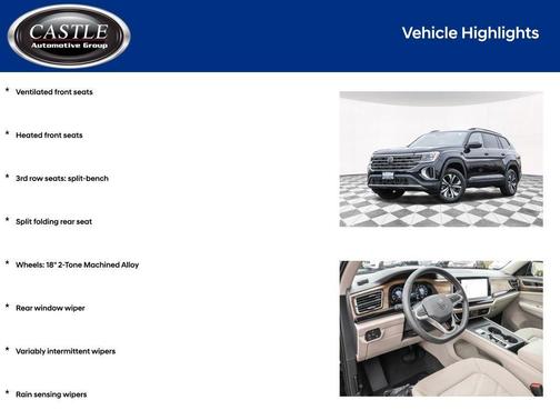 2024 Volkswagen Atlas 2.0T SE