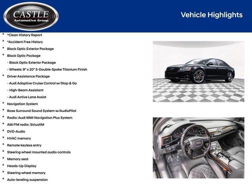 2017 Audi A8 L 4.0T Sport