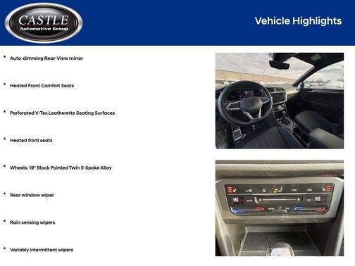 2023 Volkswagen Tiguan 2.0T SE R-Line Black