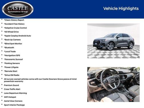 2020 Audi Q3 45 S line Prestige