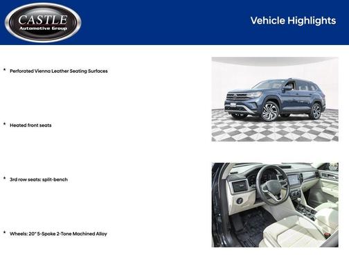 2021 Volkswagen Atlas 3.6L SEL Premium