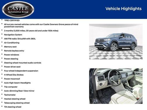 2021 Volkswagen Atlas 3.6L SEL Premium