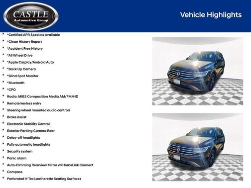 2024 Volkswagen Tiguan 2.0T SE