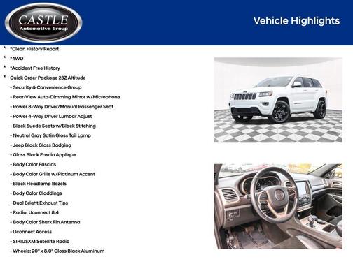 2015 Jeep Grand Cherokee Altitude