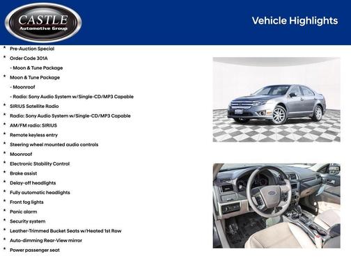 2011 Ford Fusion SEL