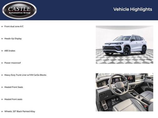 2025 Volkswagen Tiguan 2.0T SE R-Line Black