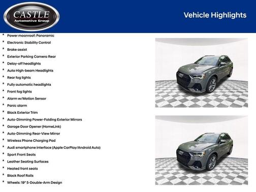 2024 Audi Q3 45 S line Premium