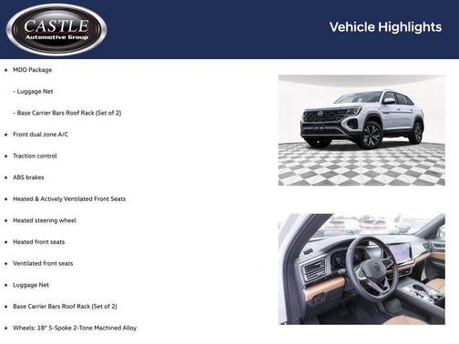 2026 Volkswagen Atlas Cross Sport 2.0T SE