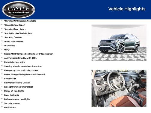 2022 Volkswagen Atlas 2.0T SE w/Technology