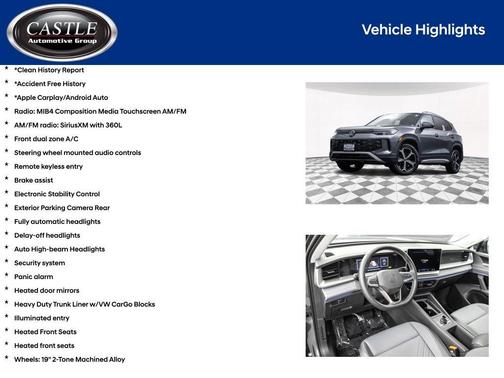 2025 Volkswagen Tiguan 2.0T SE