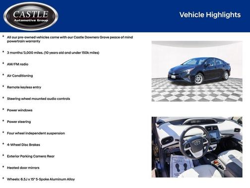 2018 Toyota Prius Two