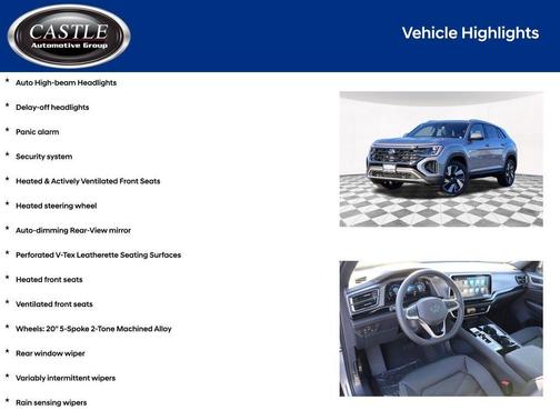 2025 Volkswagen Atlas Cross Sport 2.0T SE w/Technology