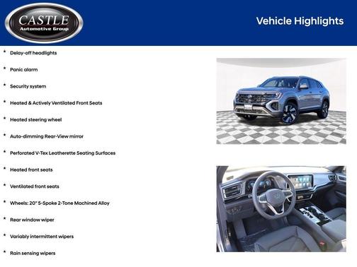 2025 Volkswagen Atlas Cross Sport 2.0T SE w/Technology