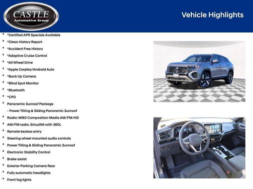 2025 Volkswagen Atlas Cross Sport 2.0T SE w/Technology