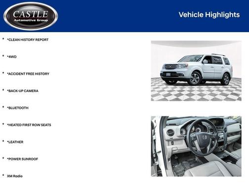 2013 Honda Pilot EX-L w/ Navigation