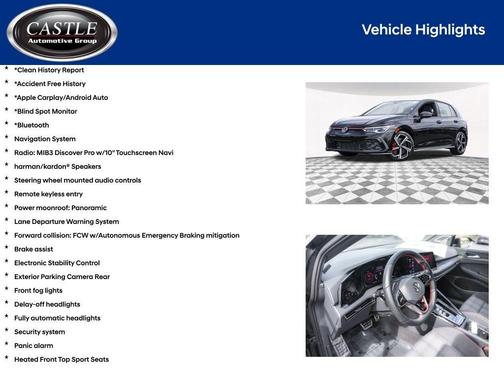 2024 Volkswagen Golf GTI 2.0T SE