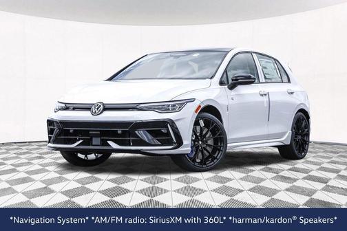 Pure White 2026 Volkswagen Golf R 2.0T