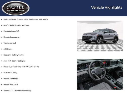 2026 Volkswagen Tiguan 2.0T S