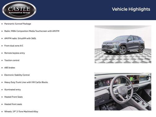 2026 Volkswagen Tiguan 2.0T SE