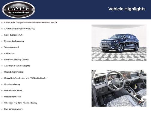 2026 Volkswagen Tiguan 2.0T S