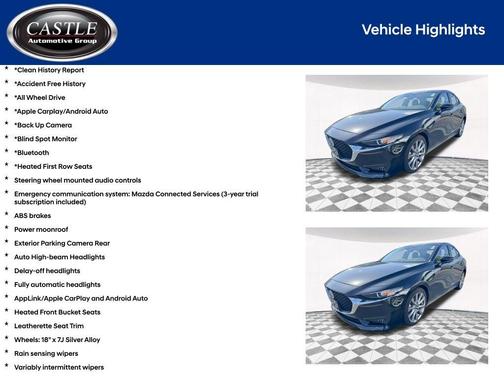 2022 Mazda Mazda3 AWD w/Preferred Package