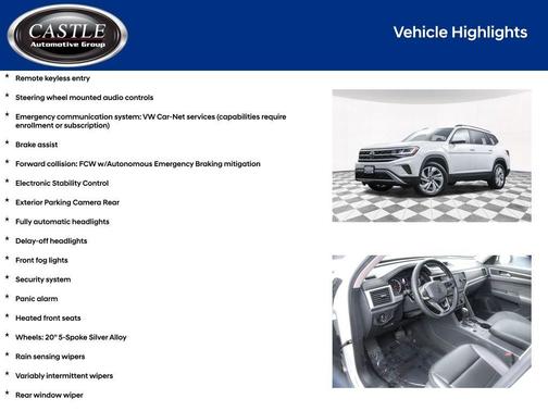 2021 Volkswagen Atlas 2.0T SE w/Technology