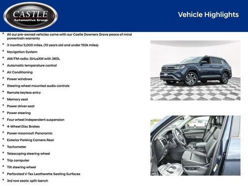2022 Volkswagen Atlas 3.6L SEL