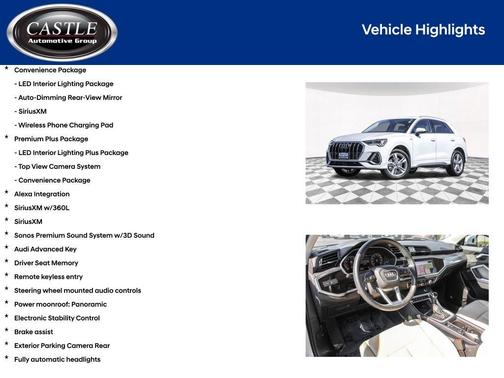 2024 Audi Q3 45 S line Premium