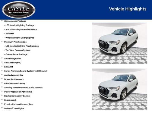 2024 Audi Q3 45 S line Premium
