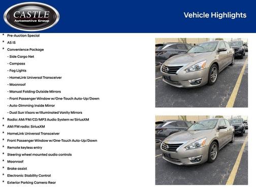 2013 Nissan Altima 2.5 SV