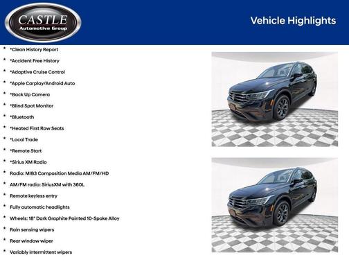 2023 Volkswagen Tiguan 2.0T SE