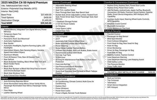 2025 Mazda CX-50 