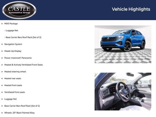 2026 Volkswagen Atlas Cross Sport 2.0T SEL R-Line Black