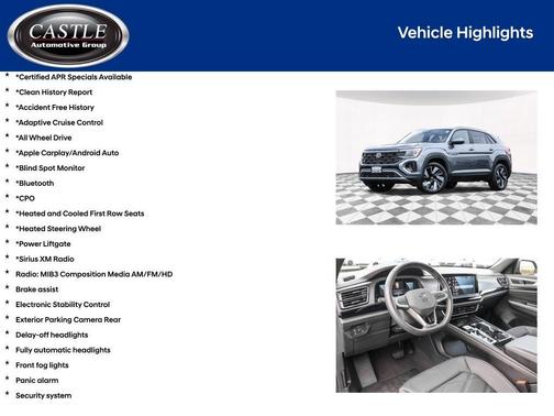 2024 Volkswagen Atlas Cross Sport 2.0T SE w/Technology